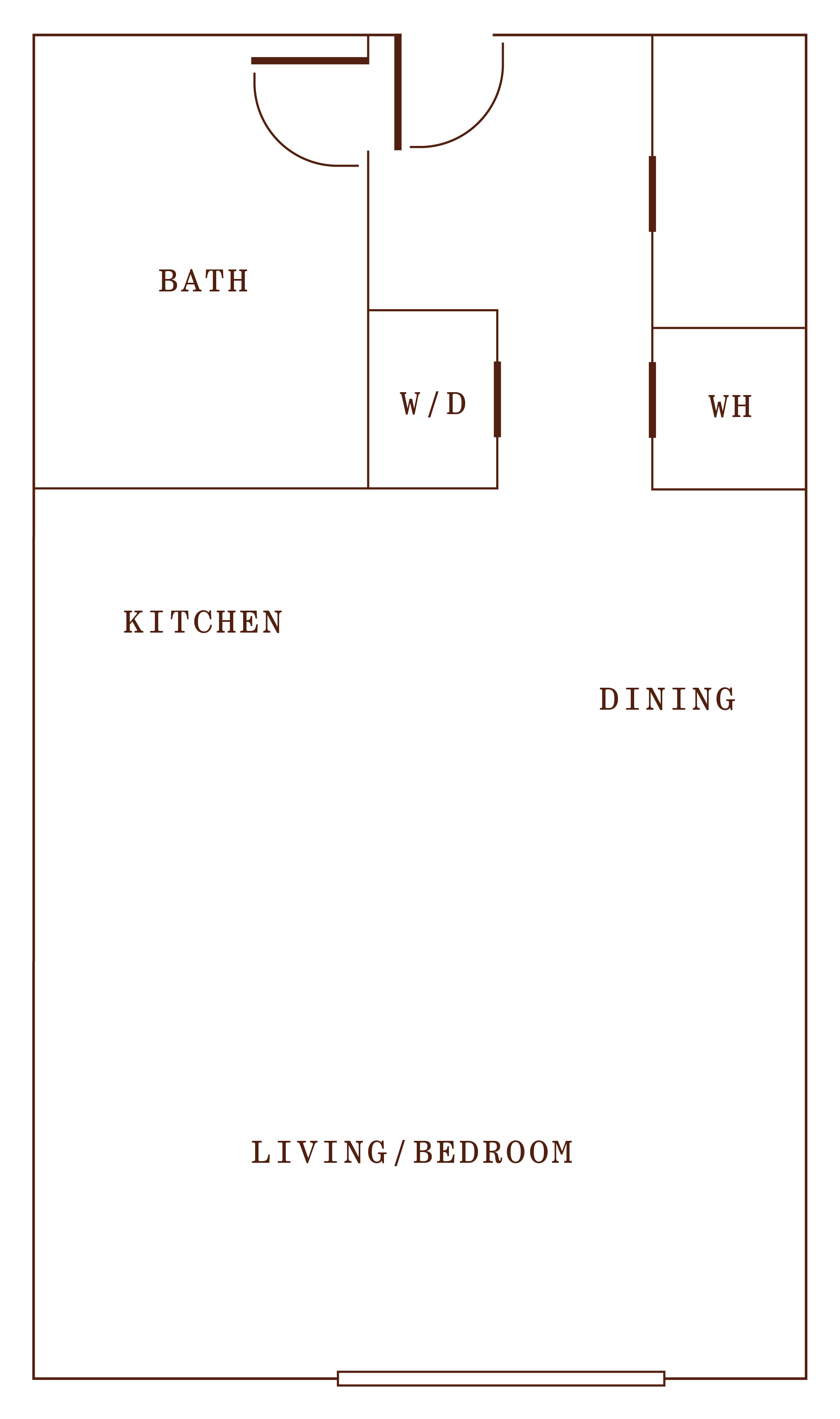 Floorplans Vanity Studio A